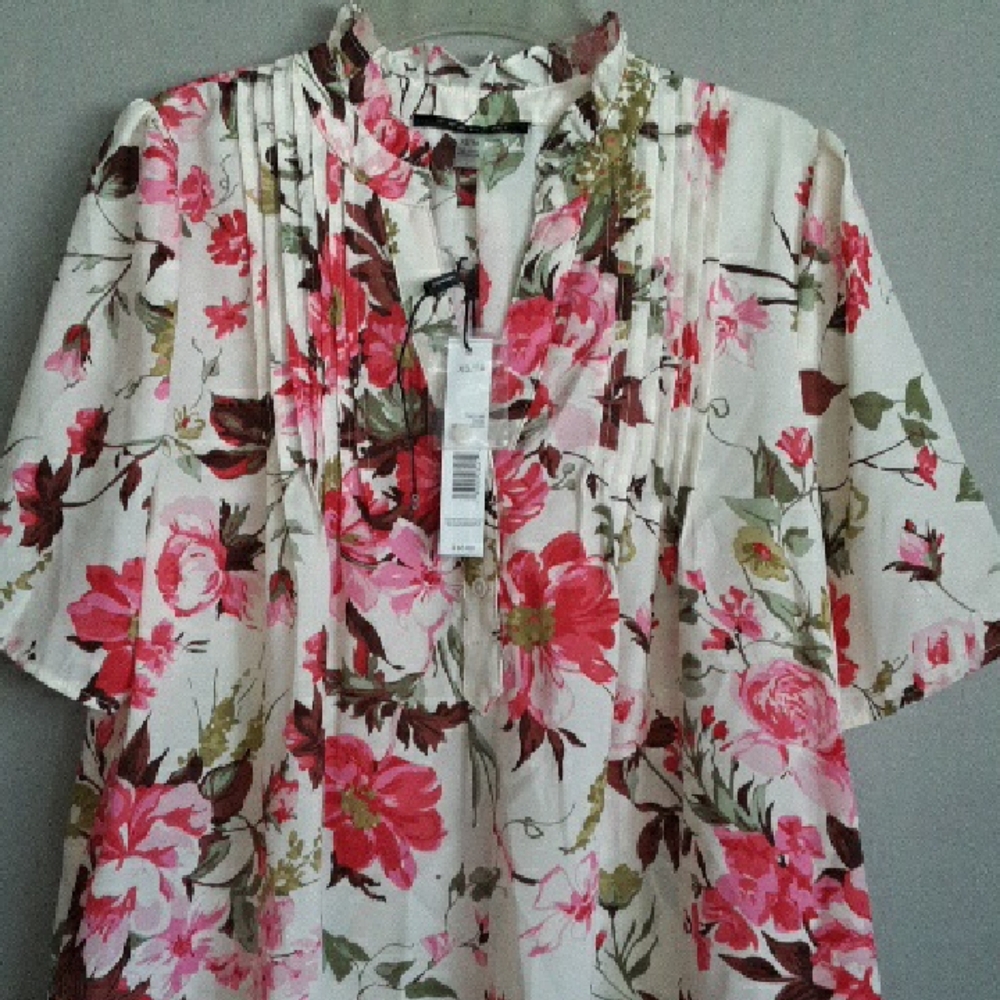 TTahari Floral Women's Top